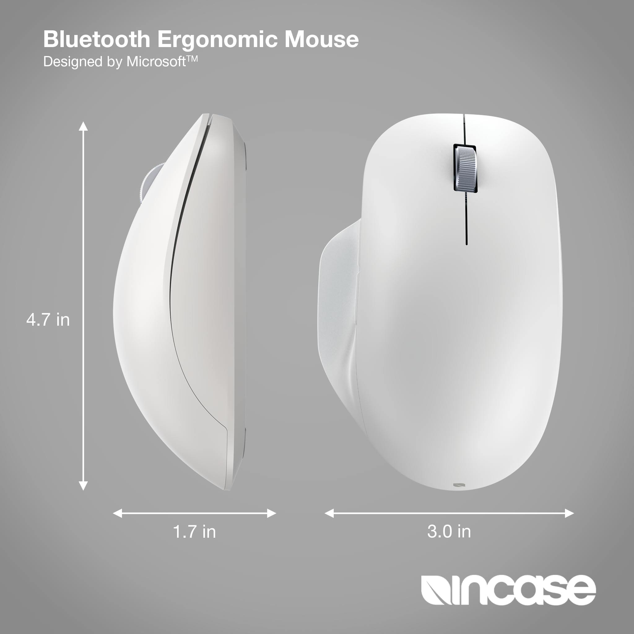 Amazon.com: Incase Bluetooth Ergonomic Mouse – Designed by